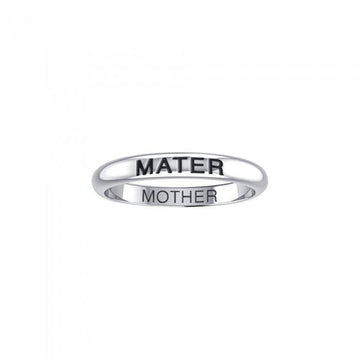 MATER MOTHER Sterling Silver Ring TRI1174 - Jewelry